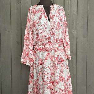 H&M Jungle Print Midi Dress